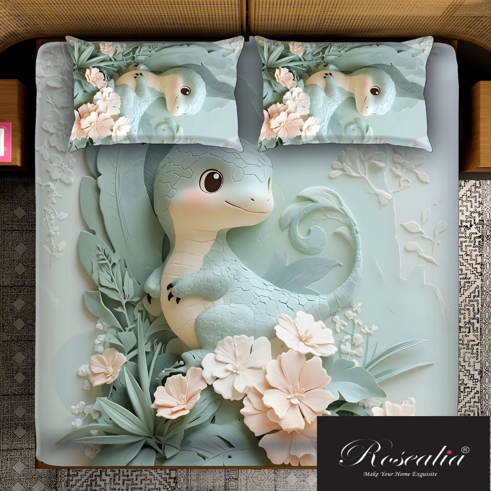 Dino Garden Dream Bedding Set