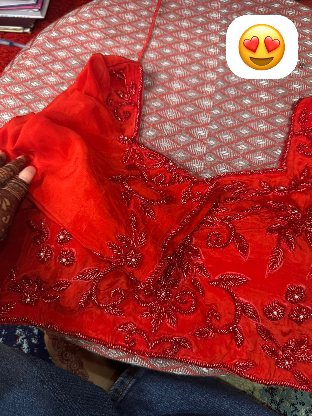 Handwork blouse