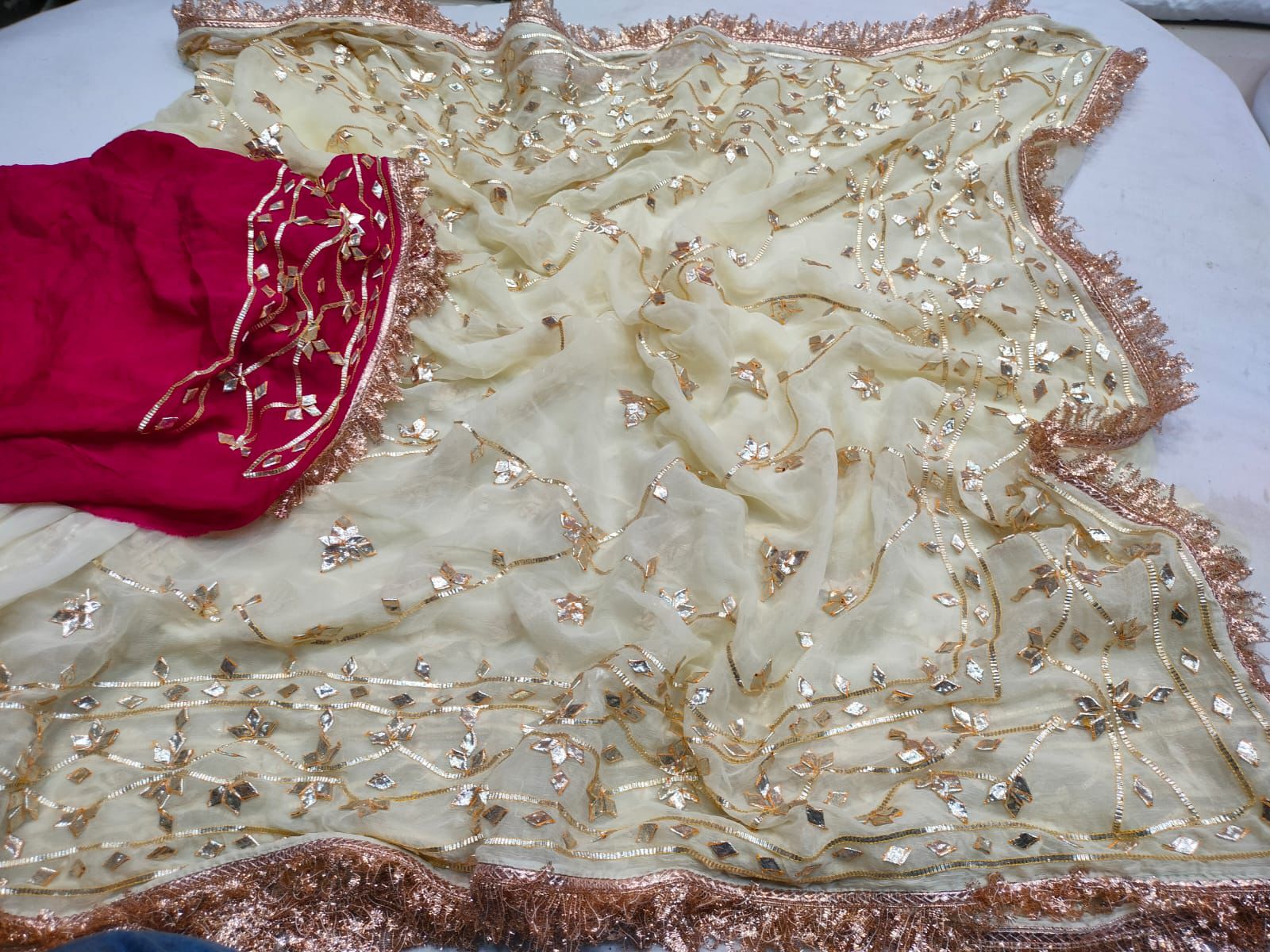 Customise Pure Chiffon Saree