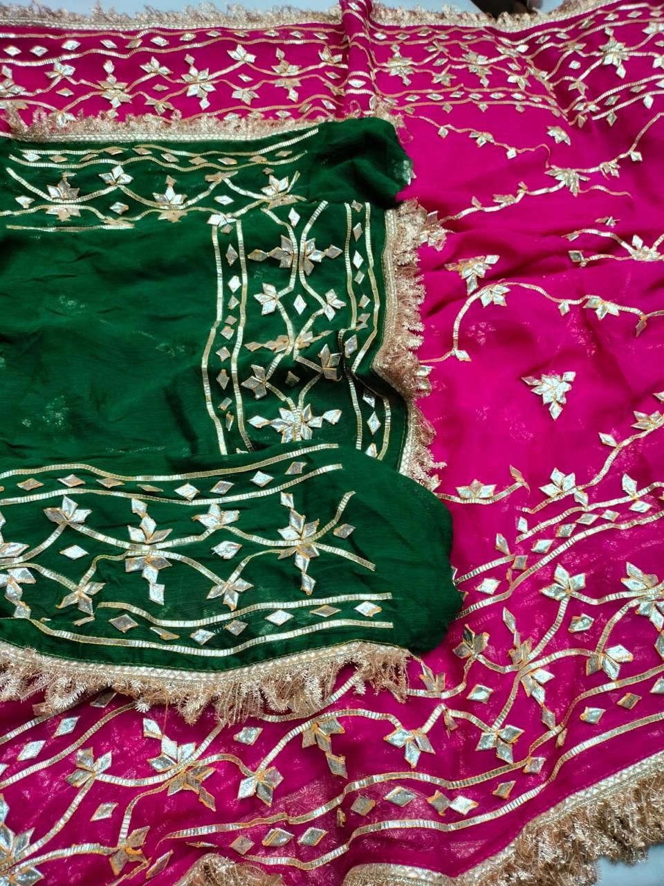 Customise Pure Chiffon Saree